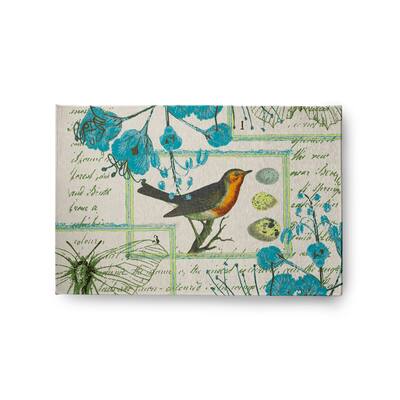 Singing Bird Spring Chenille Rug