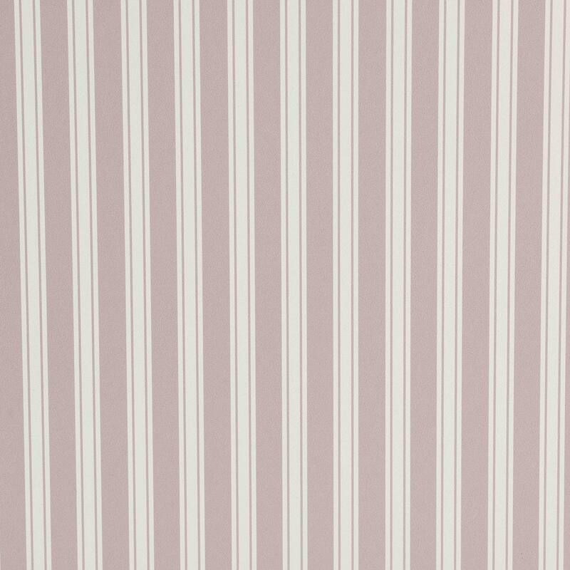 Javianne End Table with Striped Faux Leather - 3-Drawer Storage Cabinet with Gold Knobs