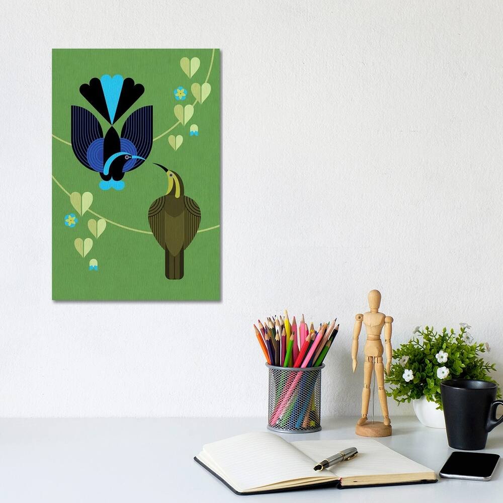 iCanvas "Bird Of Paradise VII" by Scott Partridge Canvas Print