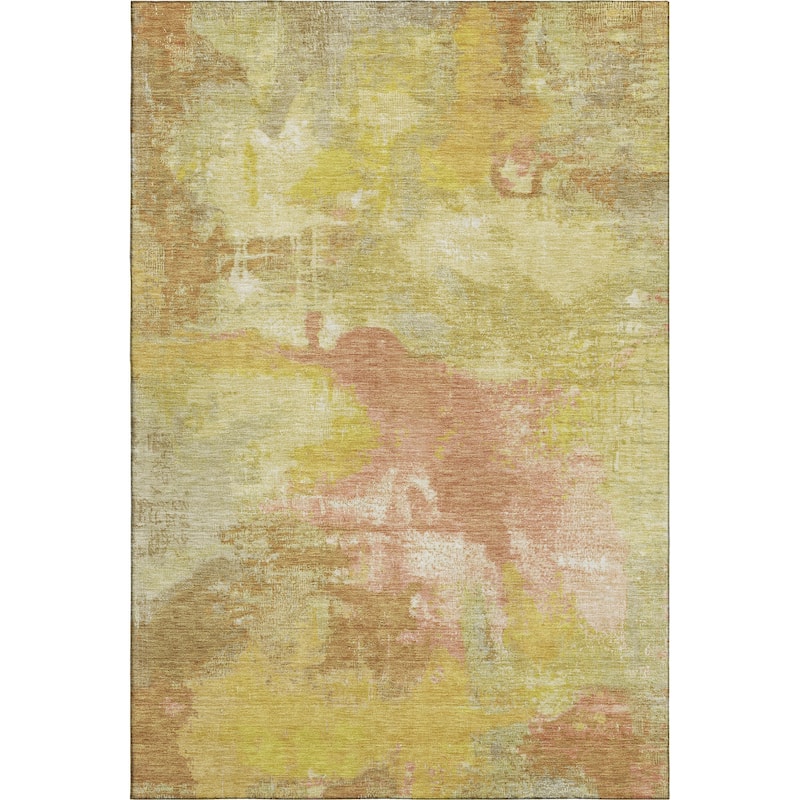 Premium Washable Super Soft Abstract Brushstrokes Mayfield Rug