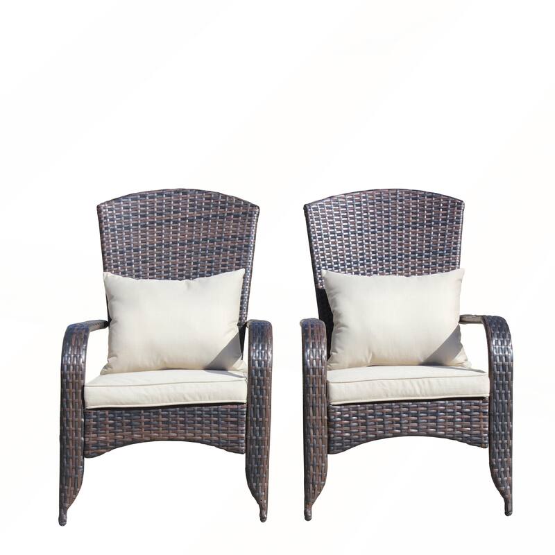 2PCS Patio Chair with Cushions