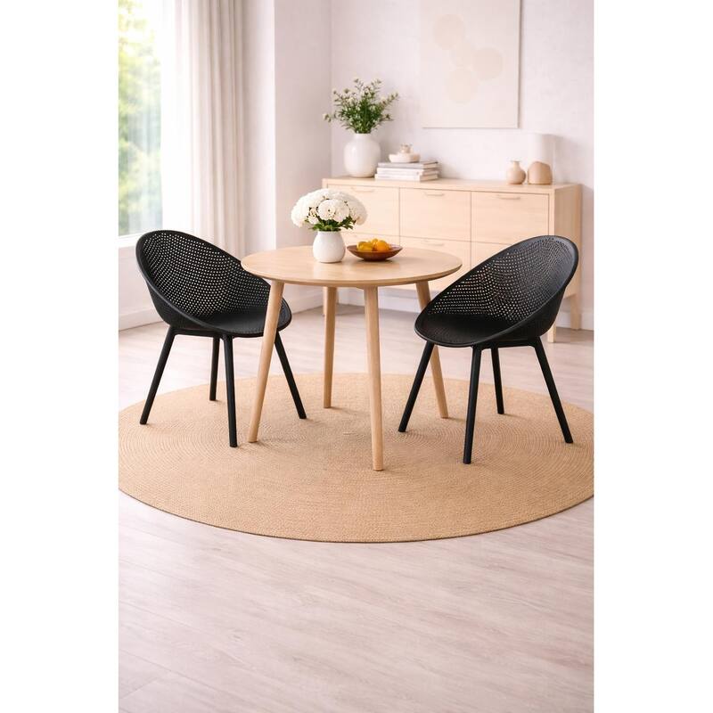 Plastic Chair Armchair With Arms Transparent Natural Wood Legs Dining Crystal For Kitchen Desk Home Work