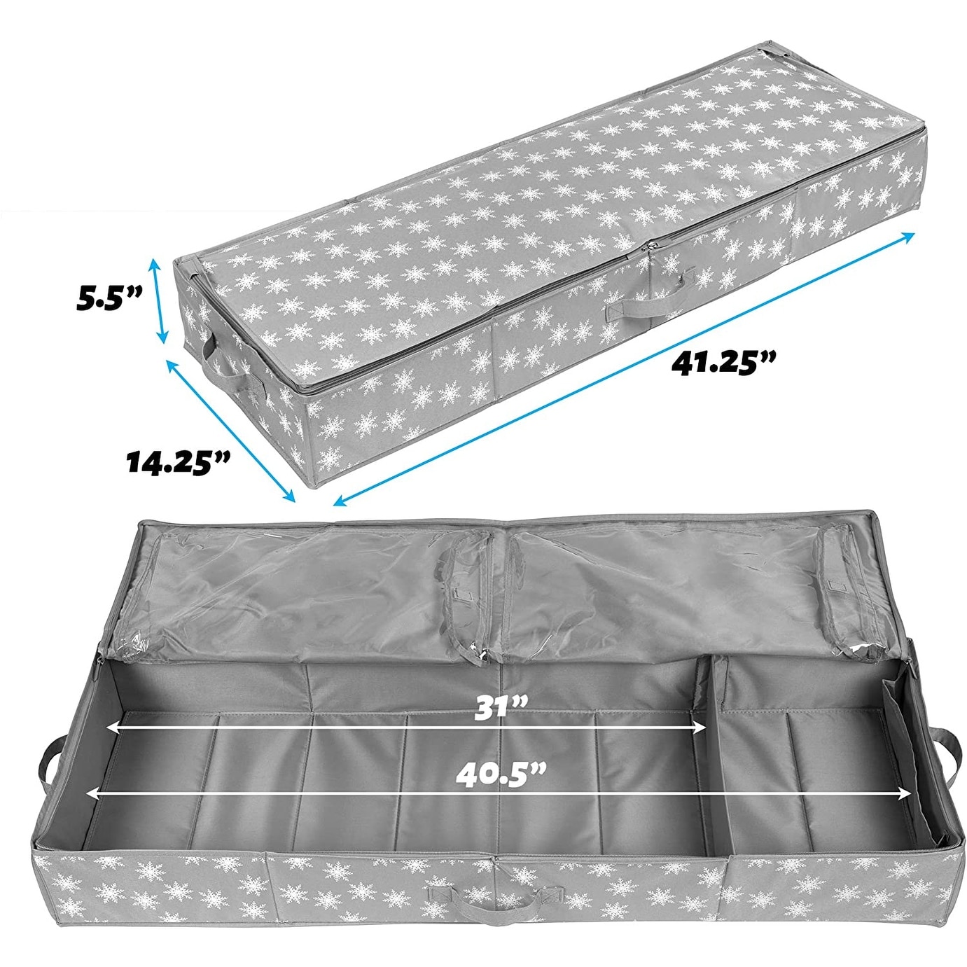 Gift Wrap Organizer and Storage Box Holds 24 Rolls-Red Stars - Bed Bath &  Beyond - 32570382