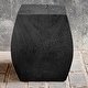 preview thumbnail 4 of 4, Uttermost Grove Black Wooden Accent Stool - 15 W X 17 H X 15 D (in)