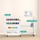 preview thumbnail 13 of 20, EROMMY 45.5" W x 23.6" D Sewing Table featuring a Storage Shelf, Versatile Adjustable Sewing Machine Desk with Storage Bags