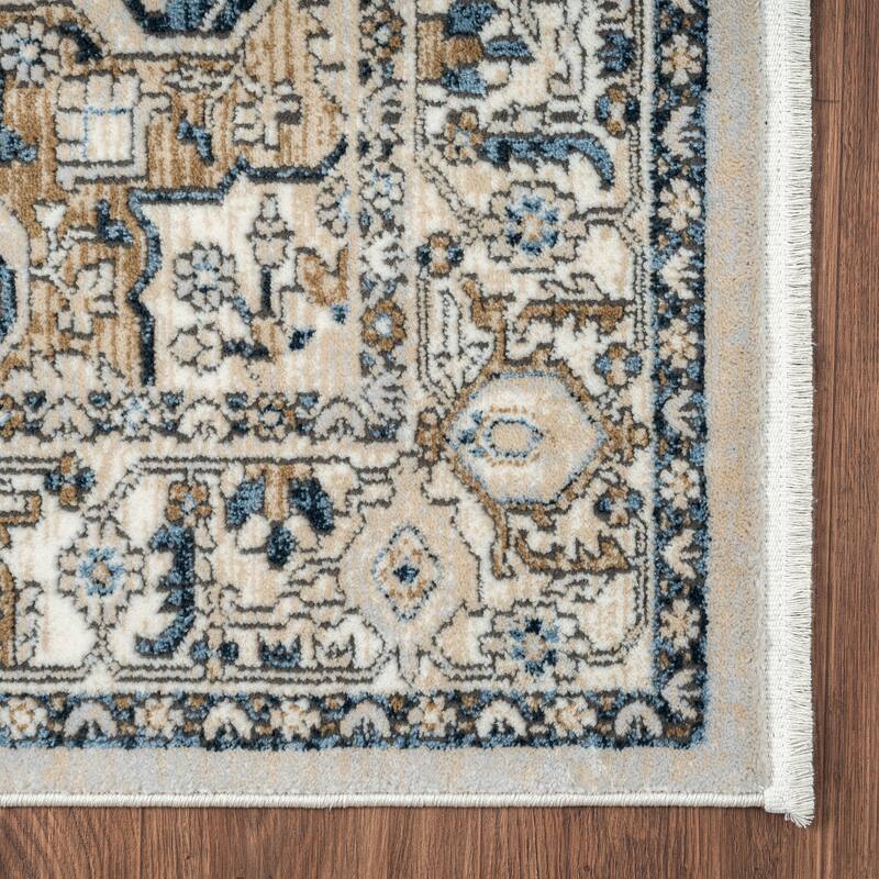 Abani Rugs Savoy SAV110A Vintage Blue Green Area Rug