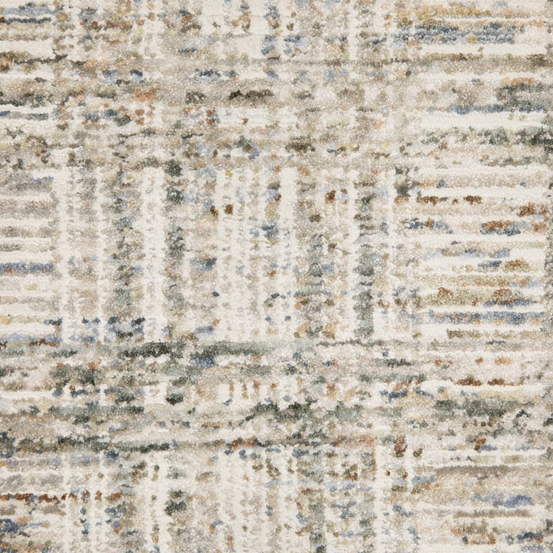 Sienna Distressed Abstract Beige/ Multi Area Rug