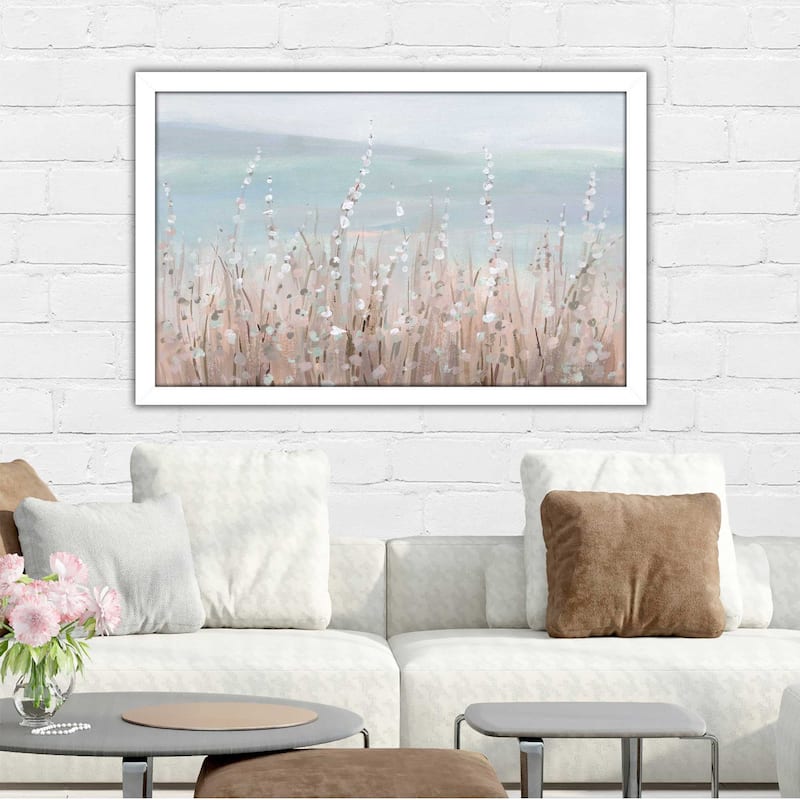 "Coastal Morning Blooms" Print on Acrylic
