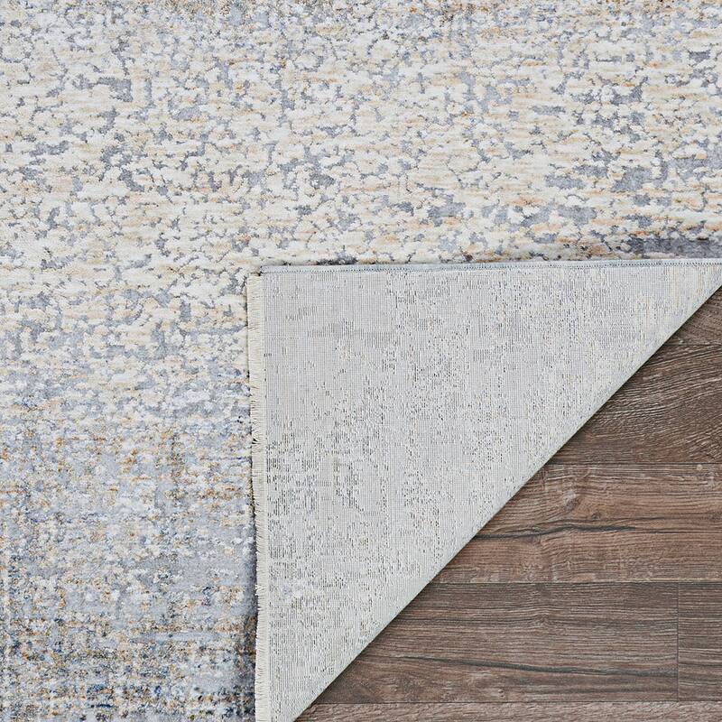 La Mode Achromat Gray-Beige Area Rug
