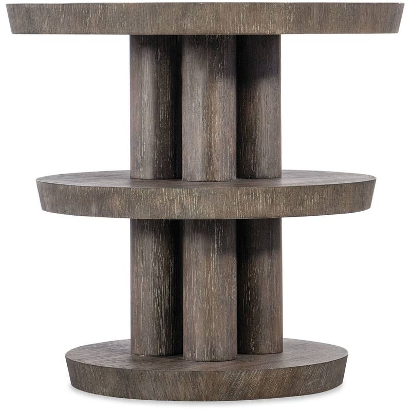 Hooker Furniture 6850-80114 Modern Mood 26" Wide Wood Top Oak End - Mink