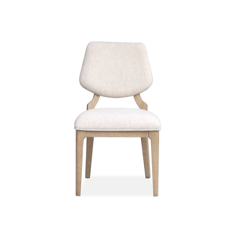 Salt Life Home Sunset Cove Sanibel Brown Upholstered Side Chair Two Pack - 20''W x 22.63''D x 36''H