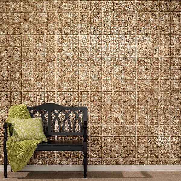 FASÄDE Traditional 1 4-foot x 8-foot PVC Wall Panel in Bermuda