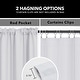 preview thumbnail 7 of 82, Deconovo 2-Pack Thermal Room Darkening Rod Pocket Curtains