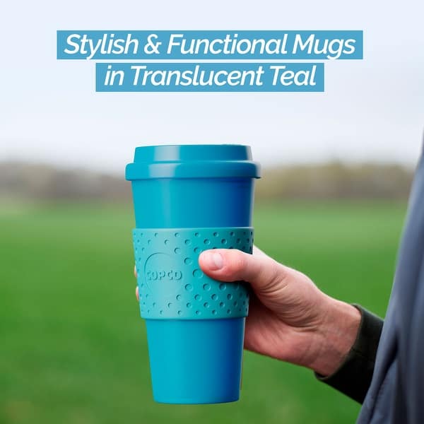 Copco Acadia Double Walled Plastic Travel Mug 16 oz Leak Resistant - 16 oz  - On Sale - Bed Bath & Beyond - 38350087