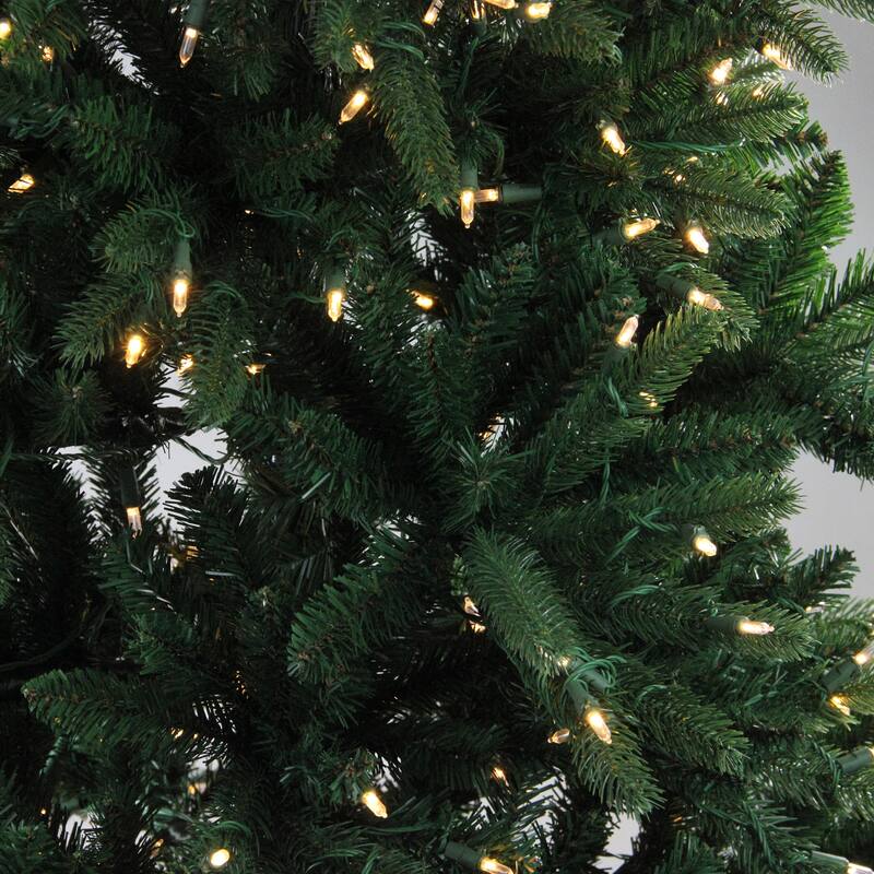 7.5' Pre-Lit Full Instant Connect Noble Fir Artificial Christmas Tree - Dual LED Lights.