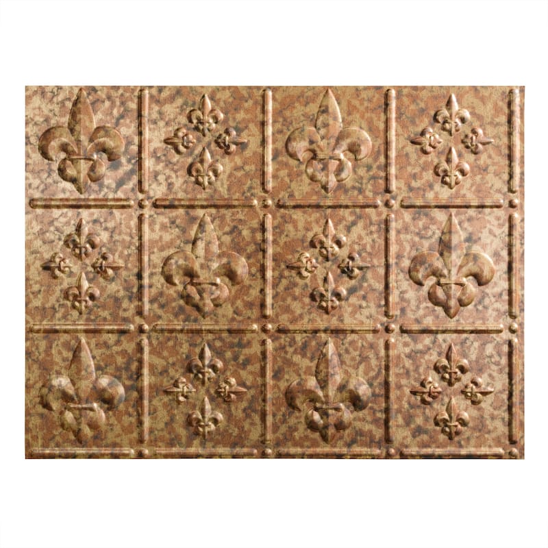 FASÄDE Fleur de Lis Decorative Vinyl Backsplash Panel