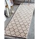 preview thumbnail 60 of 66, Contemporary Akiva Collection Area Rug 2'7"x10' - Beige-Tan