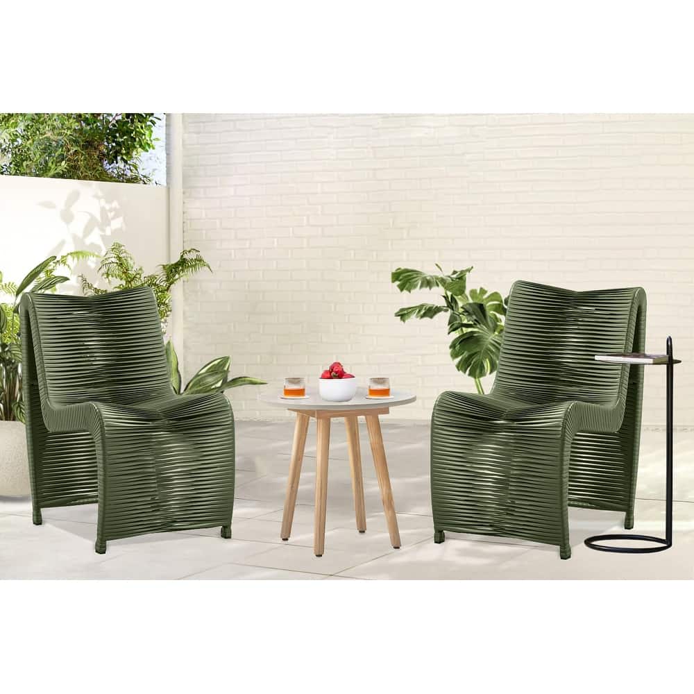 Loreins Outdoor Patio Chairs Set of 2