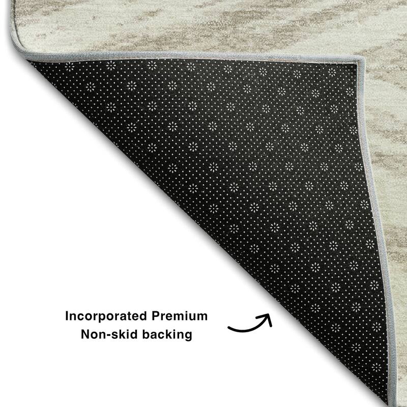 Premium Washable Super Soft Modern Chevron Mayfield Rug