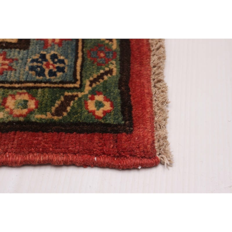 ECARPETGALLERY Hand-knotted Finest Ghazni Red Wool Rug - 6'6 x 9'9