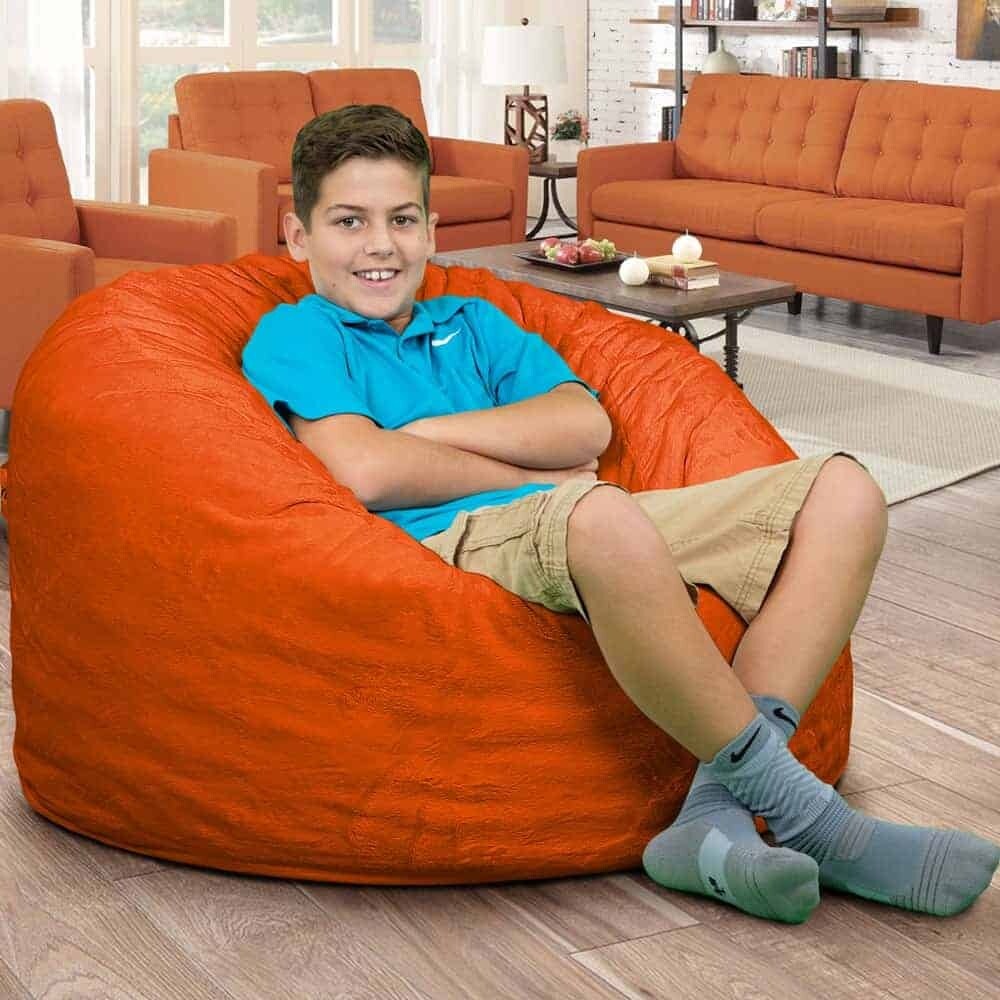 Ultimate Sack 3 ft. Bean Bag Chair in multiple colors Kid Sized