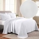preview thumbnail 53 of 88, Superior Fleur De Lis Cotton Decorative Bedspread Set White - Full