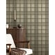 preview thumbnail 12 of 20, Harry & Grace Herringbone Plaid Premium Matte Non-Woven Peel and Stick Wallpaper