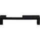 preview thumbnail 9 of 8, Top Knobs Modern Metro 5 Inch Center to Center Handle Cabinet Pull Flat Black