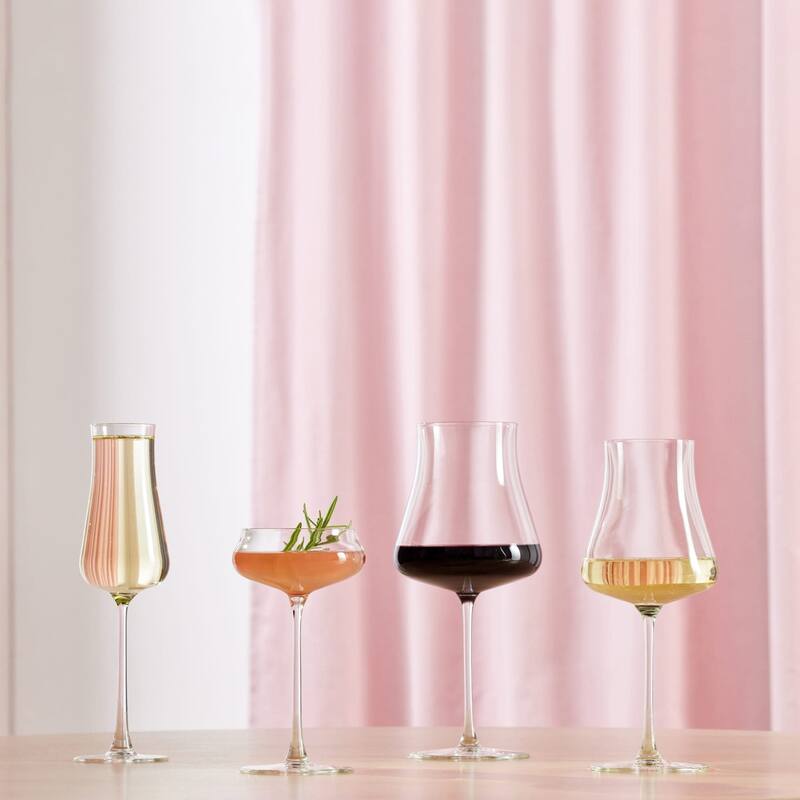 Libbey Signature Stratford Coupe Cocktail Glass, 6.75-ounce, Set of 4 - Set of 4