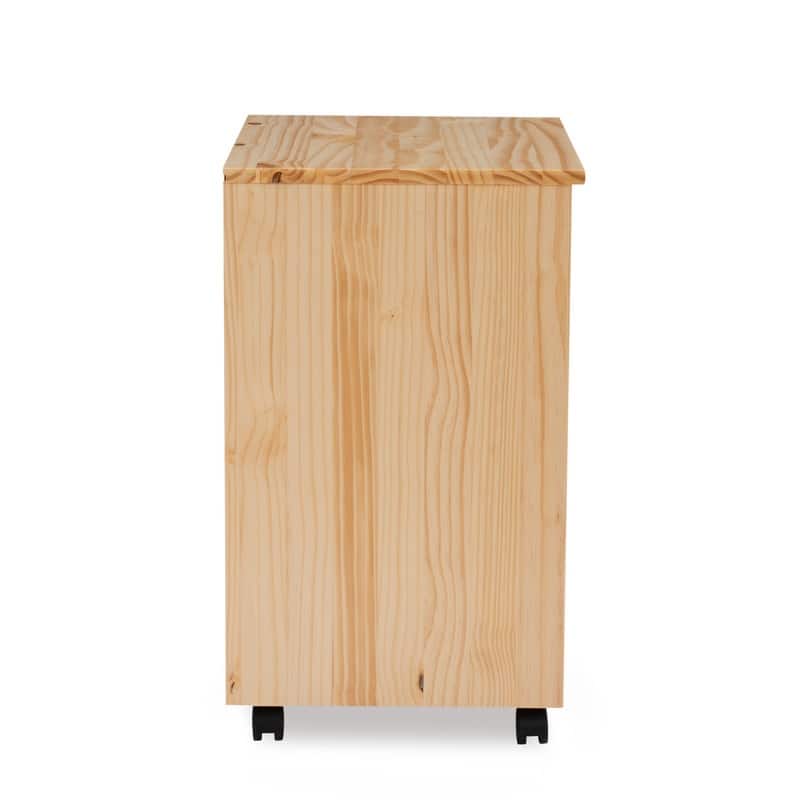 Bridgton 6-drawer Wide Rolling Storage Chest Cart