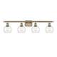 Option Clear / Antique Brass Finish