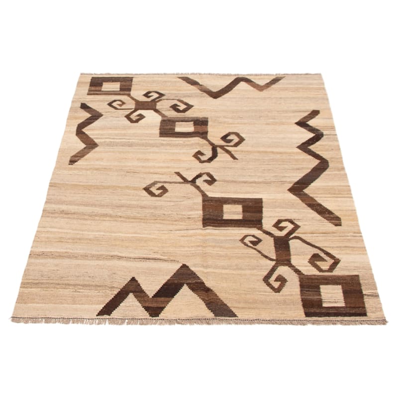 Sivas Beige Kilim 5'1" x 6'7" - 5'1 x 6'7