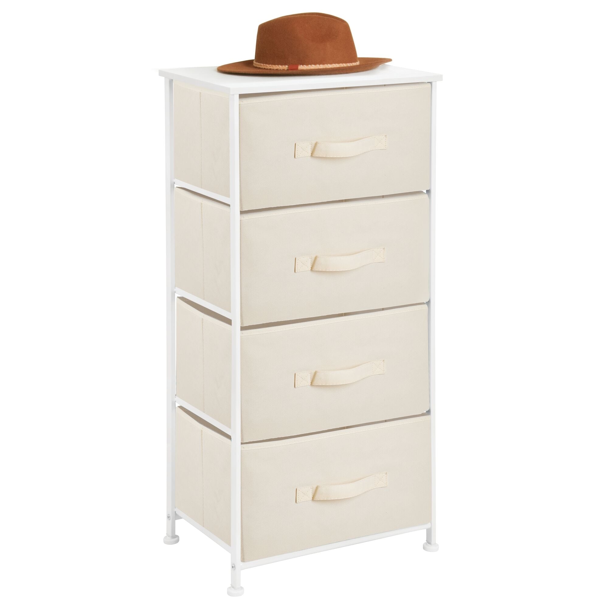 Mdesign narrow vertical dresser top storage tower