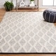 preview thumbnail 1 of 17, SAFAVIEH Handmade Natura Myrtle Rustic Trellis Wool Rug 3' x 5' - Black/Ivory - Rectangle