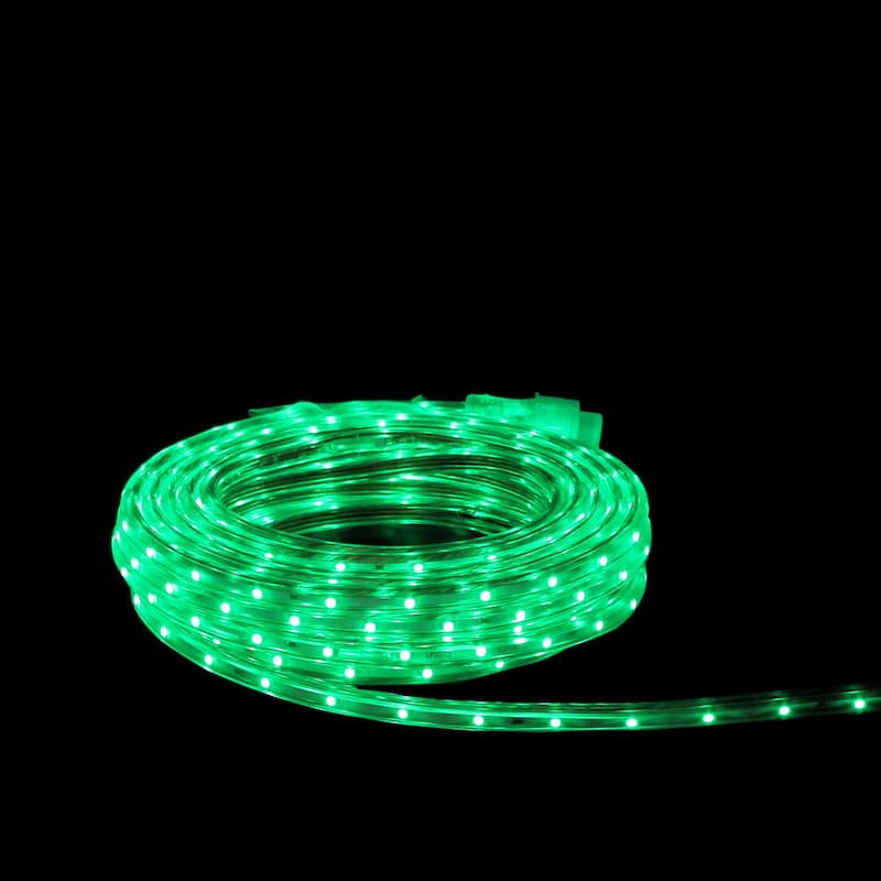 LED Outdoor Christmas Linear Tape Lighting - 30 ft Clear Tube