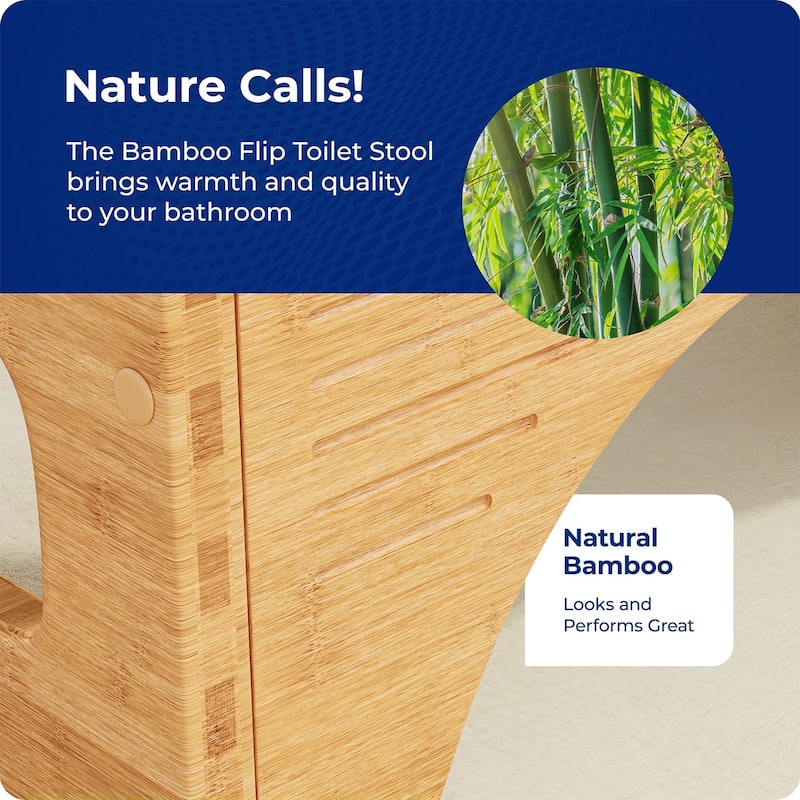 Squatty Potty The Original Toilet Stool - 7" and 9", Brown