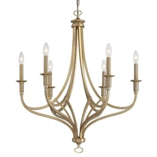 Minka Lavery Covent Park 6 Light 28" Wide Taper Candle Chandelier