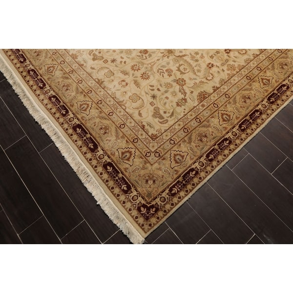 Shop Hand Knotted Palace Runner 150 Kpsi Beige Maroon Persian Oriental Area Rug Wool Traditional Oriental Area Rug Palace On Sale Overstock 31523753