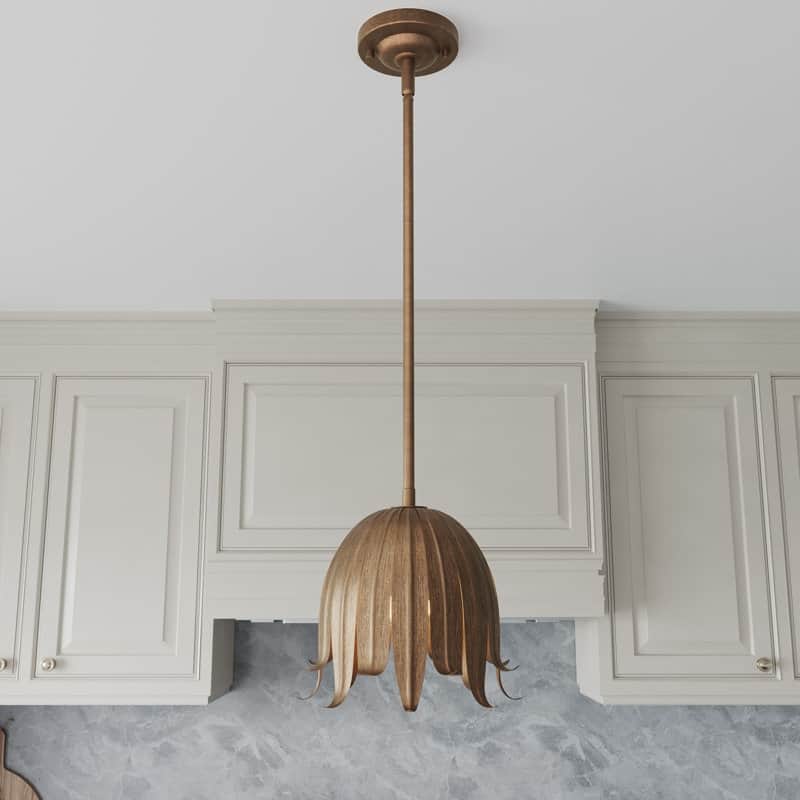Acroma 1-Light Dome Dimmable Single Pendant - N/A