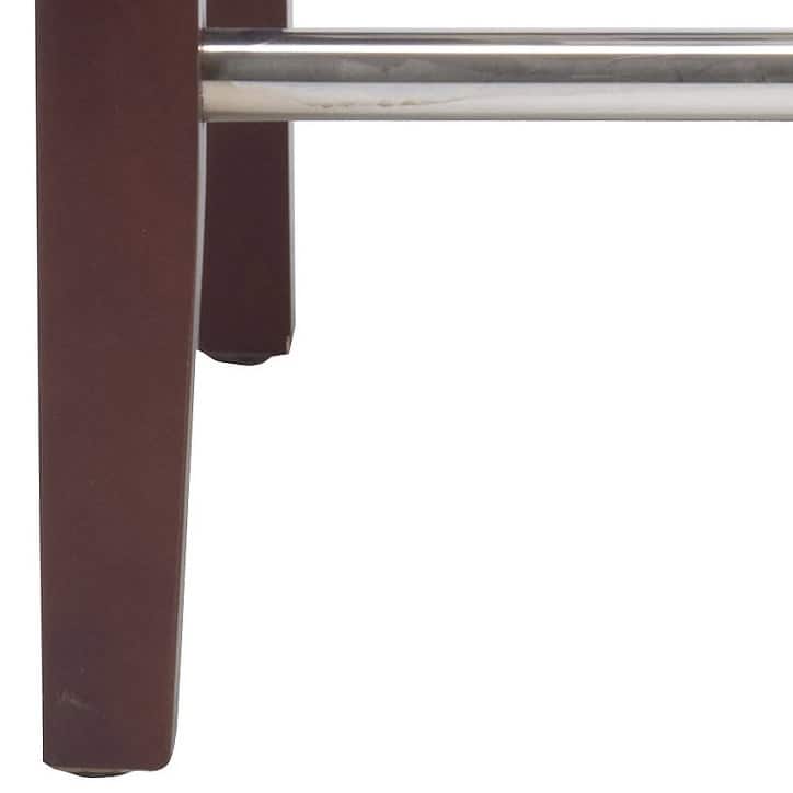 SAFAVIEH Lashunda 24-inch Counter Stool - 16.7" W x 20.1" L x 34.4" H - 17Wx20Dx34H