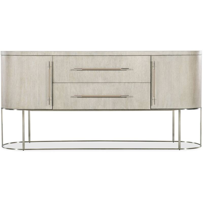 Hooker Furniture 6850-75907 Modern Mood 76" Wide Oak and Metal Buffet