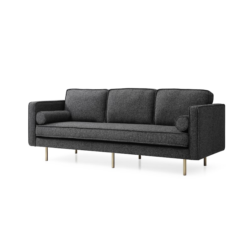 Logan Sofa - Charcoal Boucle