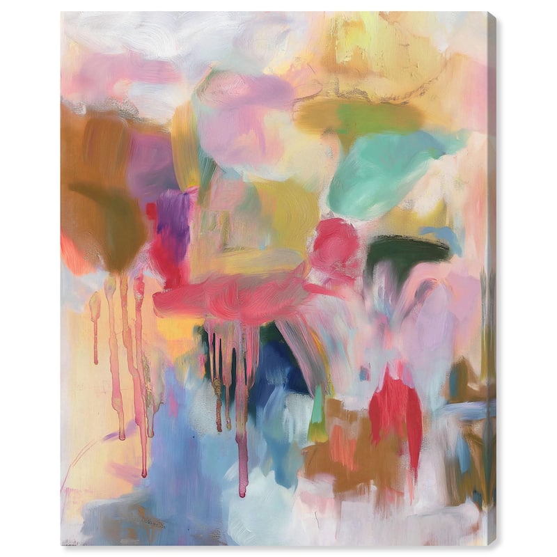 Art with Bold Colors Canvas by Art Remedy, Gallery Wrapped - 30" x 36"