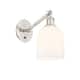 Option Brushed Satin Nickel / Gloss White