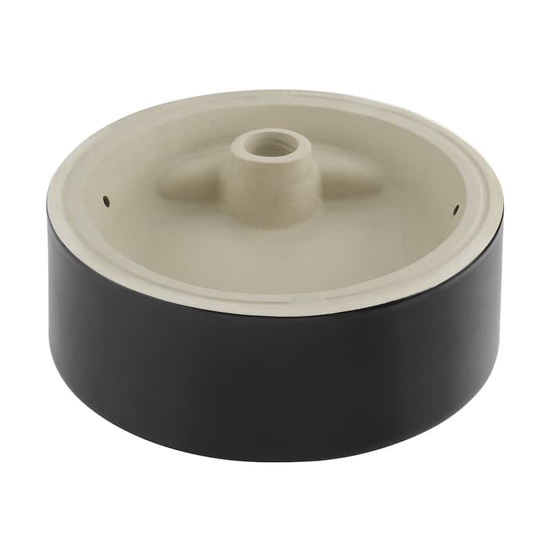 Vevey 16.5" Round Vessel Bathroom Sink In Matte Black - 20.2" x 20.2" 9.2"