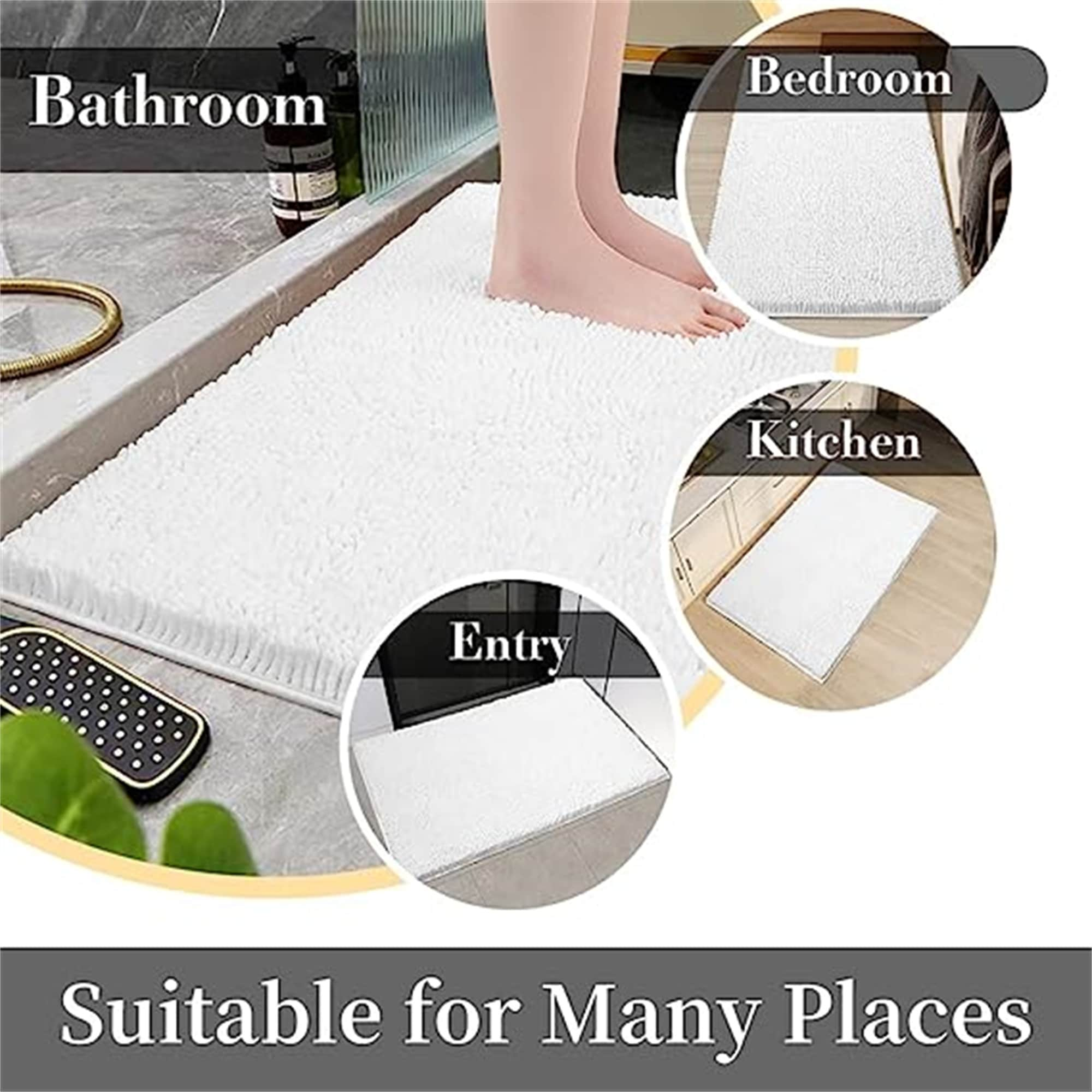 Porch & Den Lorena Shaggy/ Non-slip Rubber Backed Bath Rug Set - On Sale -  Bed Bath & Beyond - 29451769