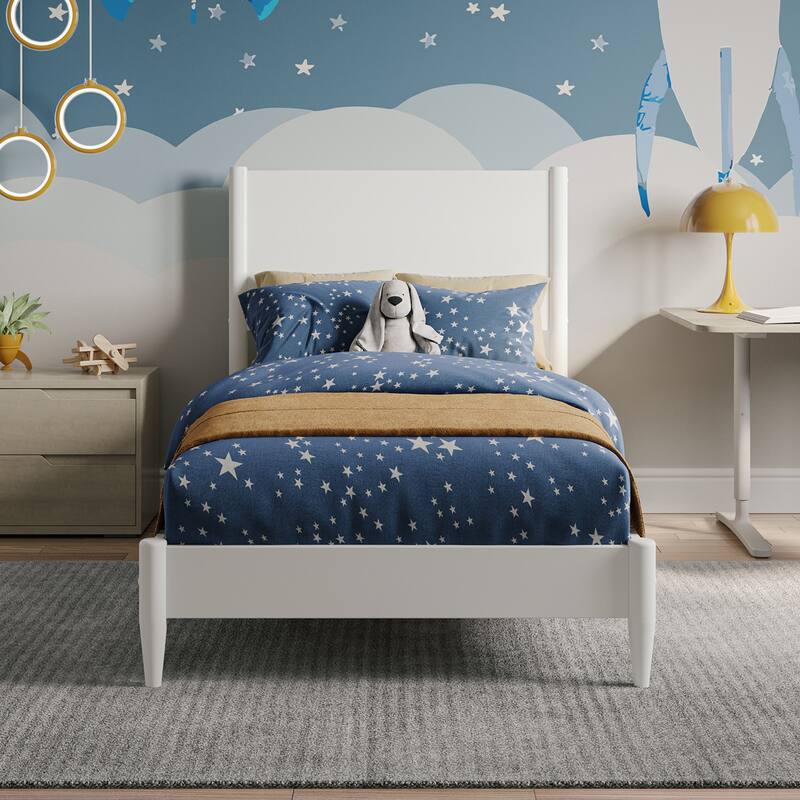 Pasadena Solid Wood Low Profile Platform Bed