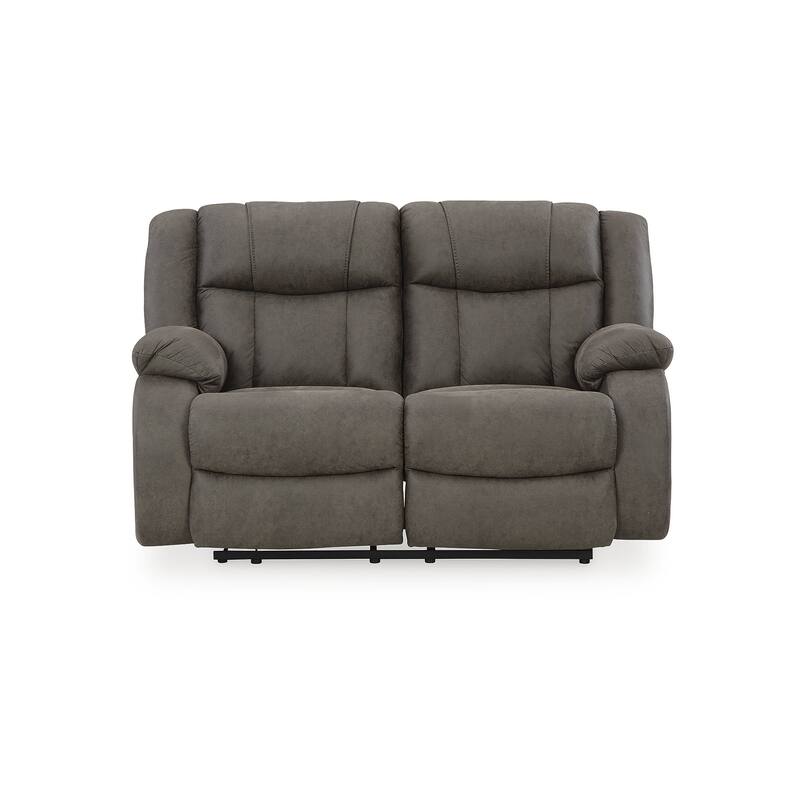 Signature Design by Ashley First Base Gray 2-Piece Upholstery Package - 86" W x 40" D x 41" H