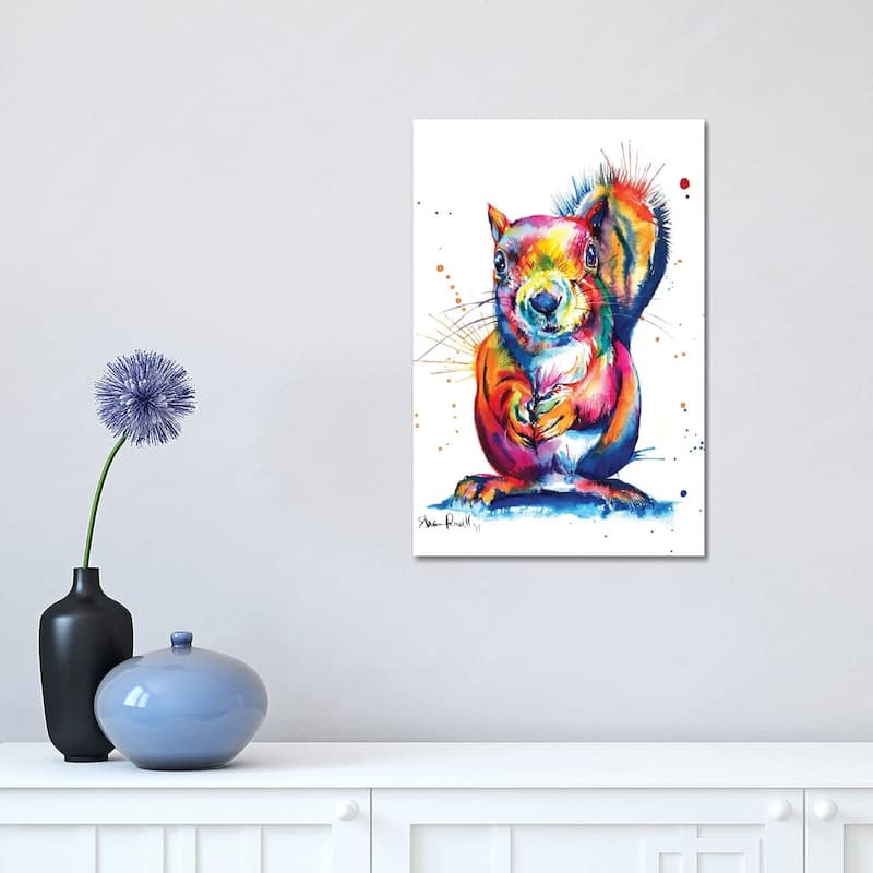 iCanvas "Squirrel" by Weekday Best Canvas Print - 18x12x1.5