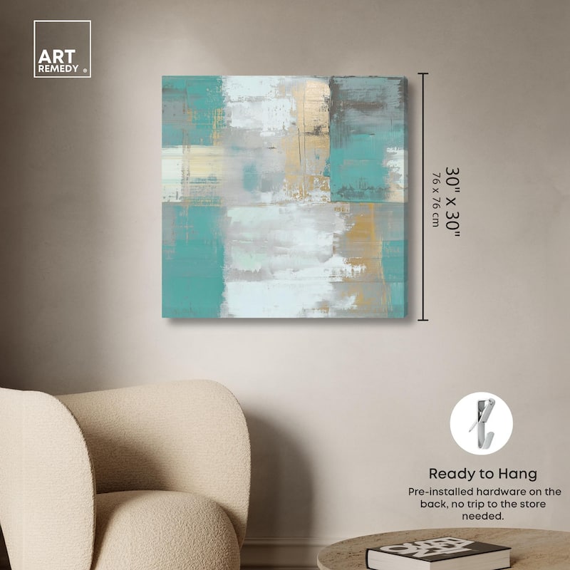 Misty Morning II Canvas by Art Remedy, Gallery Wrapped